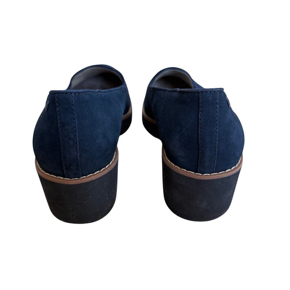 Vionic Willa Wedge Sandals – Navy Suede - Picture 6 of 14
